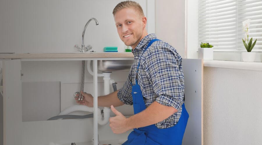 Professional clogged toilet repair in Delmar, DE